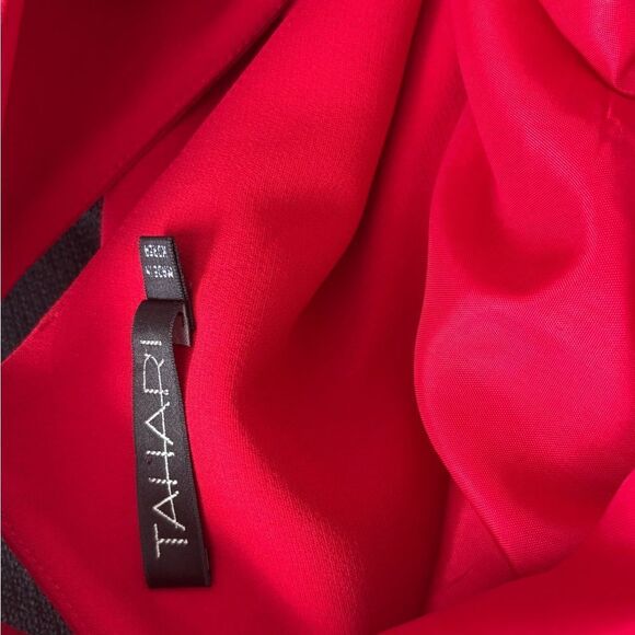 Tahari Vibrant Red Maxi Dress - Picture 5 of 7